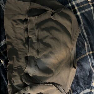 SHEIN Gray sweater crop top